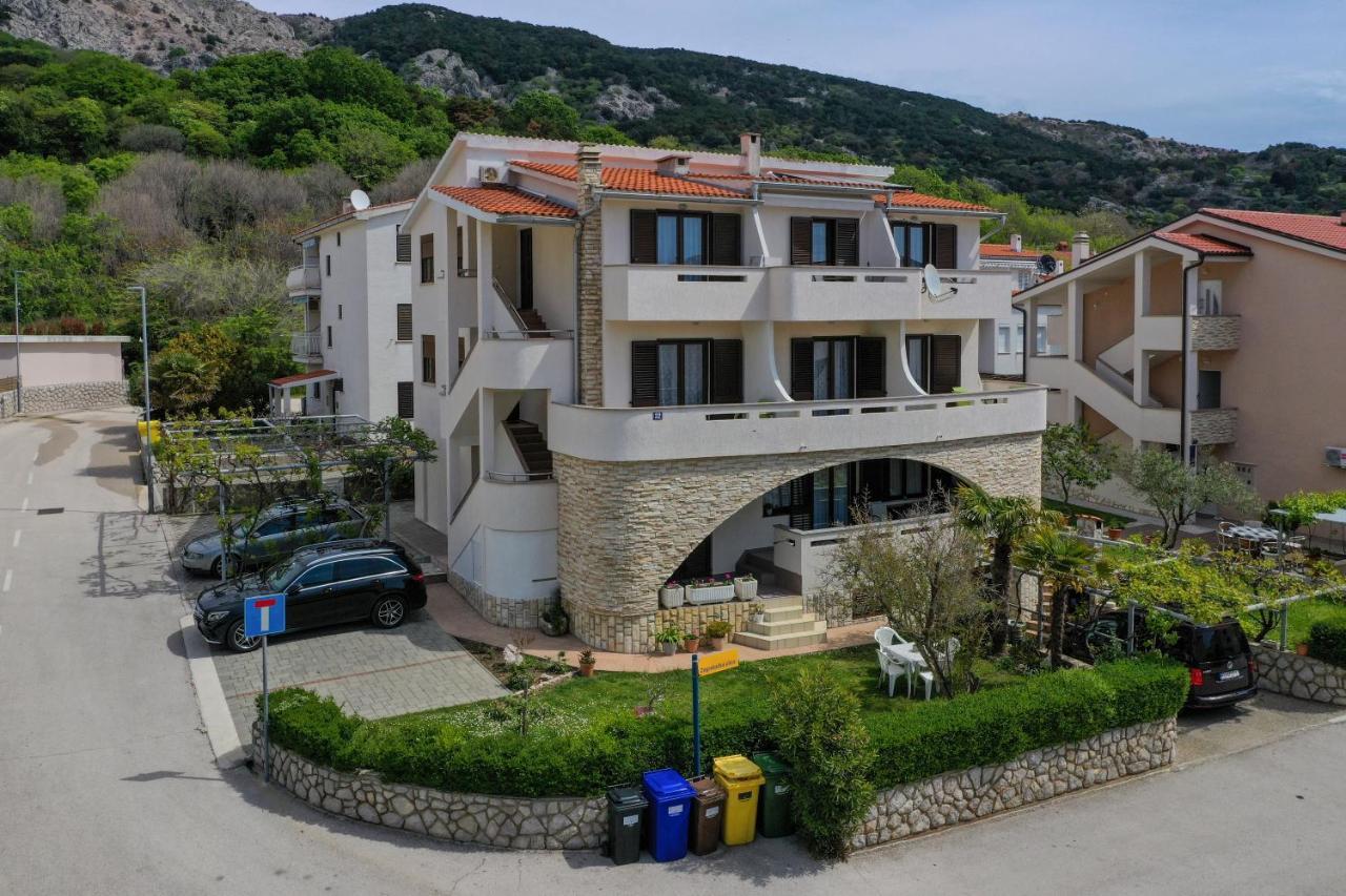 Apartments Andrea I Baška Exterior foto